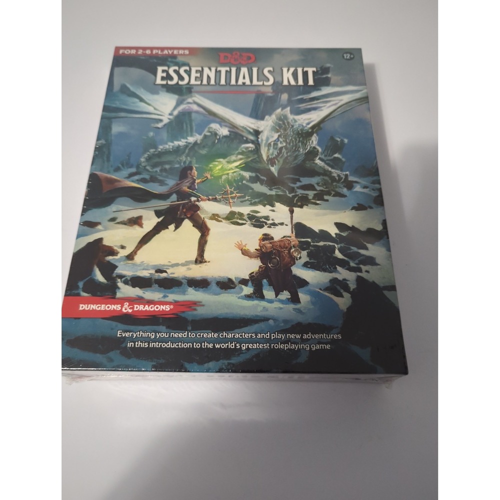 Dungeons and Dragons Essentials Kit (d&d Boxed Set) Wizards RPG Team New Sealed